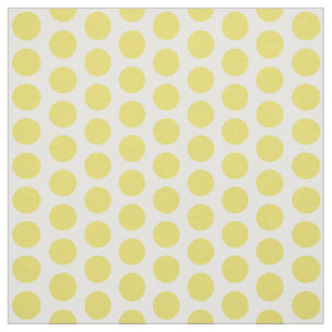 Tela de puntos mini polka amarillo blanco