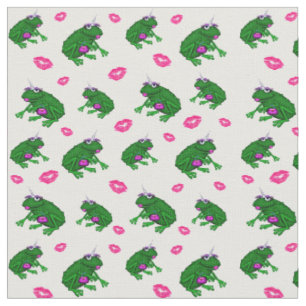 Tela de Ranas y Besos