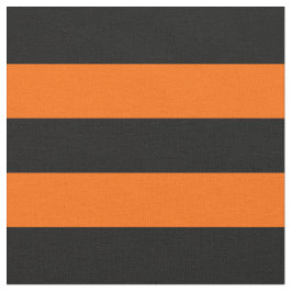 Tela de rayas naranja/negro
