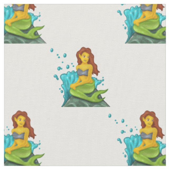 tela de sirena de emoji (De cerca)