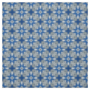 Tela de tapicería azul y ciánica