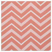Tela de tapicería Coral Chevron