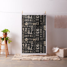 Tela de tapicería de la tipografía