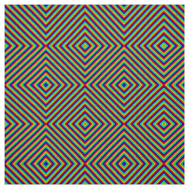 Tela de tejido de poliéster Rainbow X (Retal)