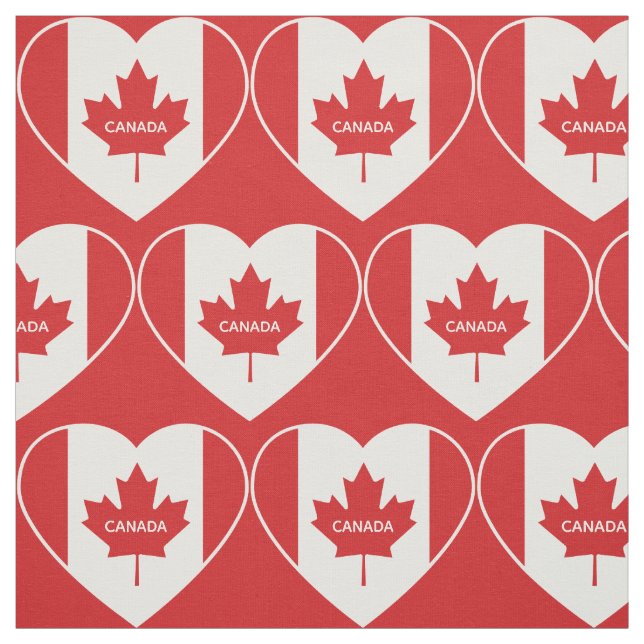 tela de texto de Canada Love personalizado (Retal)