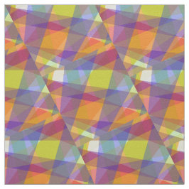 Tela de twill de algodón geométrica ligera
