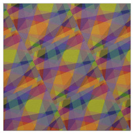 Tela de twill de algodón geométrico oscuro
