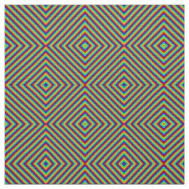 Tela de twill de algodón Rainbow X