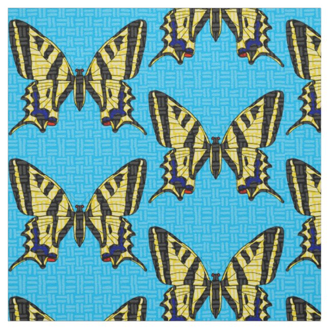 Tela de Twill de Algodón Swallowtail (Retal)