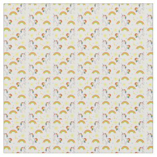 Tela de Unicornio arcoiris