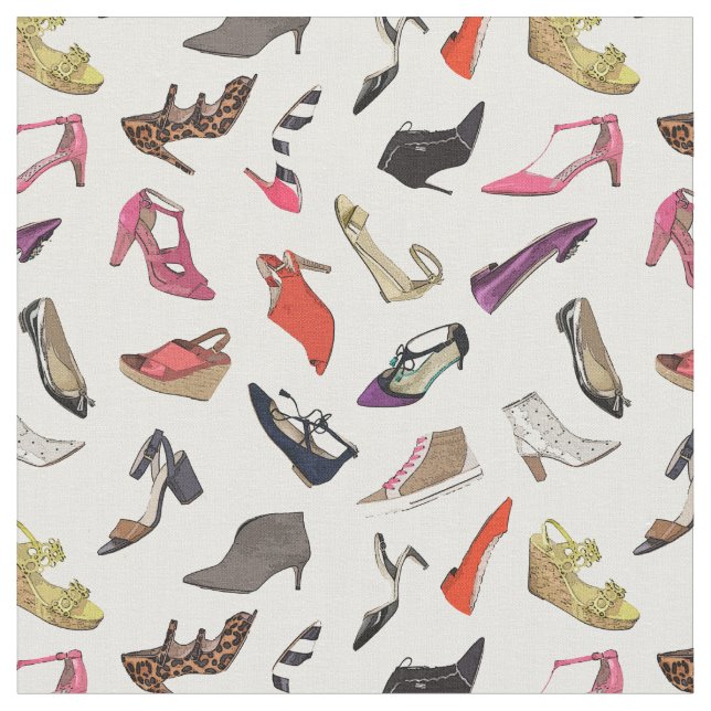 tela de zapatos de moda (De cerca)