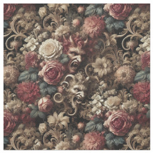 Tela Decadent Devilry - Tile Gótico Clásico