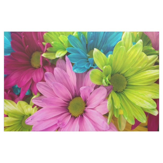 Tela Decoración de las flores 97 (Yarda)