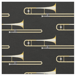 Tela Decoración musical de los trombones