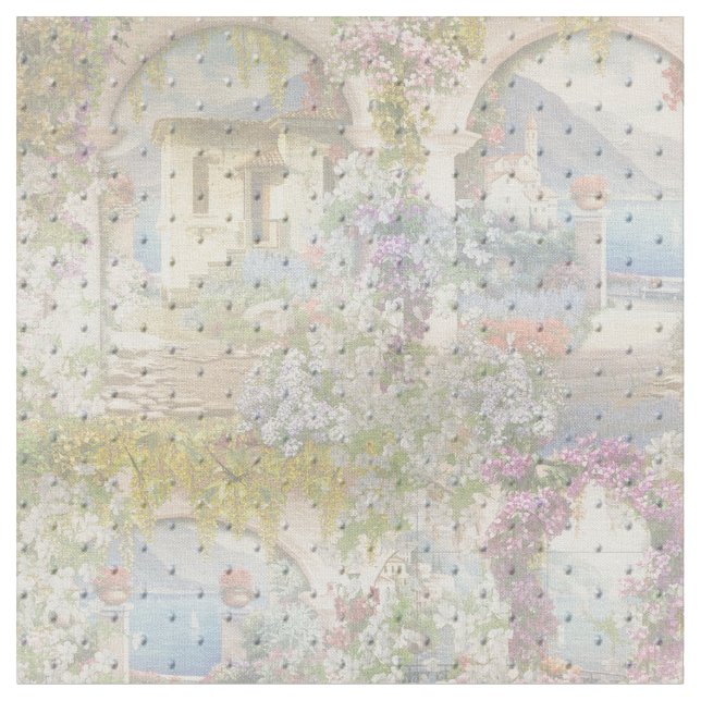 Tela Decoración para una villa italiana (De cerca)