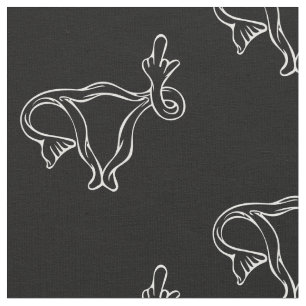 Tela Dedo medio Uterus Pro-elección