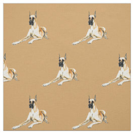 Tela del arte del perro de great dane