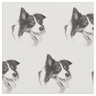 Tela del arte del perro del border collie