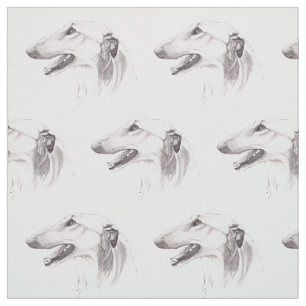 Tela del arte del perro del dibujo del Borzoi