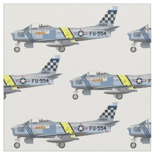 Tela del avión de combate F86