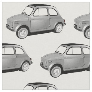 Tela del coche de la obra clásica de Fiat 500
