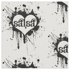 Tela del corazón de la salsa - para cualquier