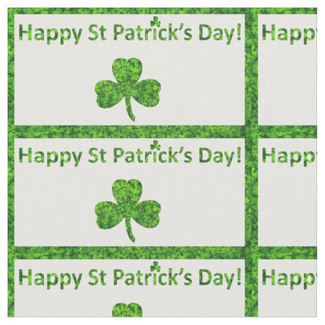 Tela 🍀 del día de San Patricio (De cerca)