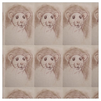 Tela del dibujo animado de la rata de la