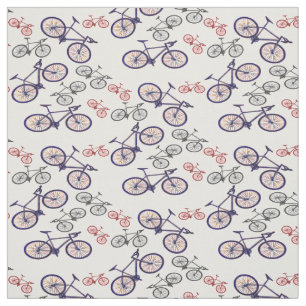 Tela del diseño de la impresión de la bicicleta