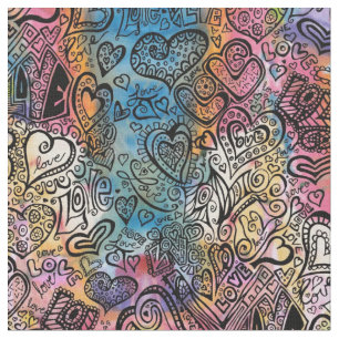 Tela del Doodle del amor