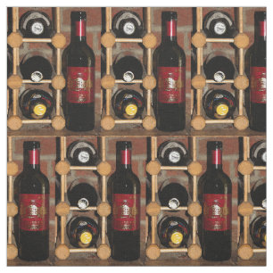 Tela del estante del vino