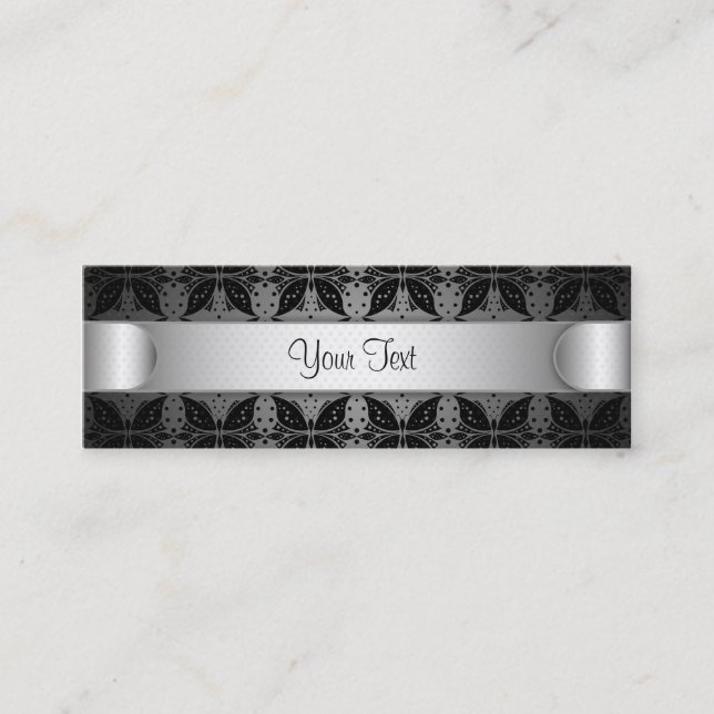 Tela del extracto de la mariposa de la tarjeta de (Anverso)