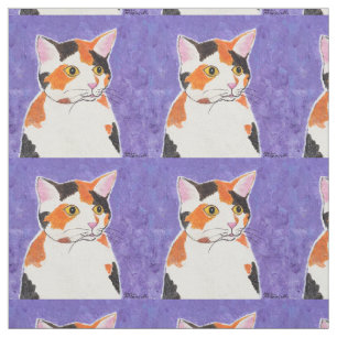 Tela del gatito del calicó
