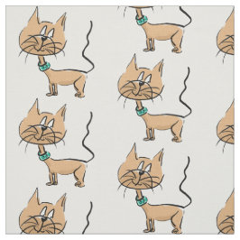 Tela del gato del dibujo animado