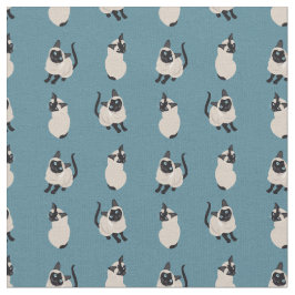 Tela del gato siamés