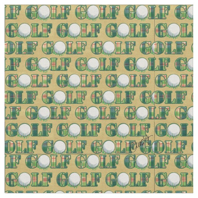Tela del golf (De cerca)