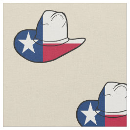Tela del gorra de vaquero de la bandera de Tejas