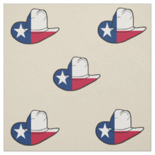Tela del gorra de vaquero de la bandera de Tejas