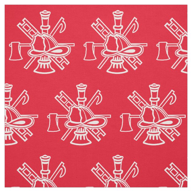 Tela del icono del cuerpo de bomberos (Retal)