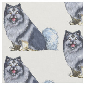tela del keeshond