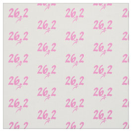 Tela del maratón del rosa 26,2