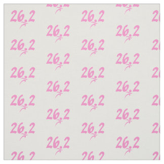 Tela del maratón del rosa 26,2