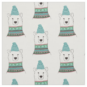 Tela del oso polar