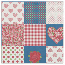 Tela del patrón de patrones de patchwork de los co