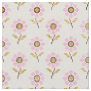 Tela del patrón folk ucraniano de Boho