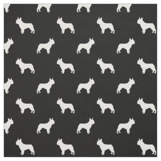 Tela del perro de Boston Terrier - blanco y negro