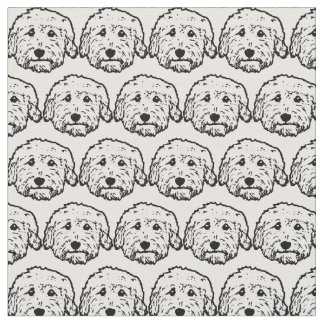 Tela del perro del Doodle - Goldendoodle,