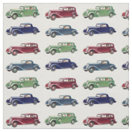 Tela del personalizado de los coches del vintage