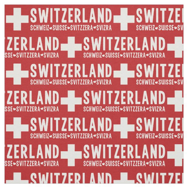 Tela del personalizado de SUIZA (Retal)