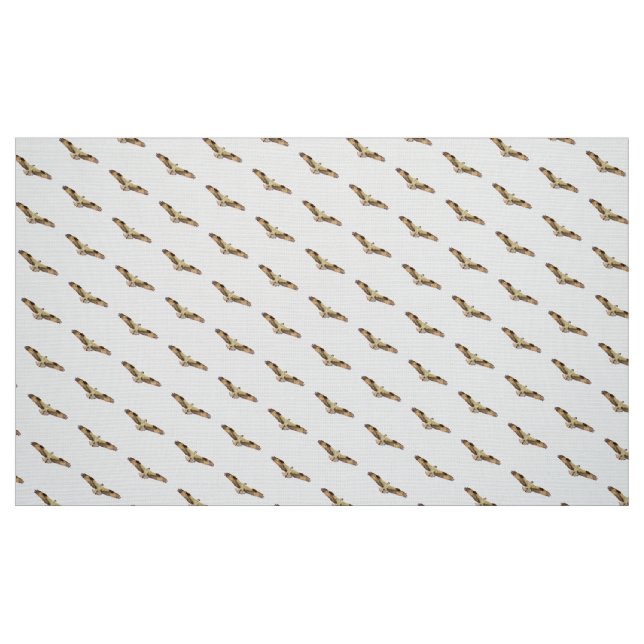 Tela del vuelo del pájaro del halcón de Osprey ("Cuarto gordo" (fat quarter))